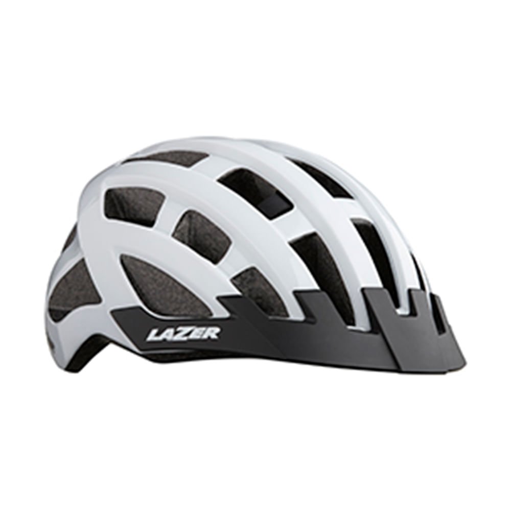 Capacete Lazer Compact Branco - 54 - 61mm