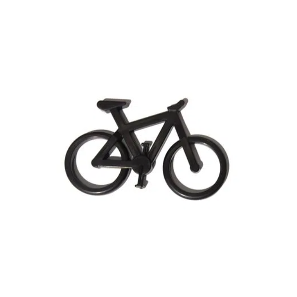 emblema bicicleta preta