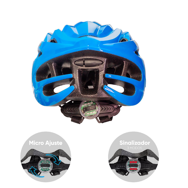 capacete gta start azul 3