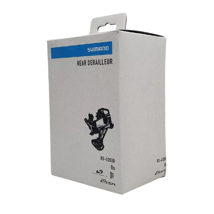 Câmbio Traseiro Bicicleta MTB Shimano Essa RD-U200 GS 8