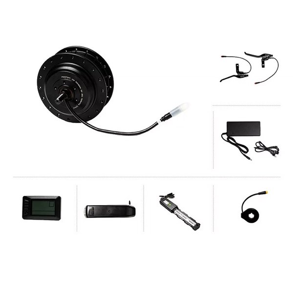 Kit Completo Motor Elétrico GTA 350W para Bicicleta com Pedal