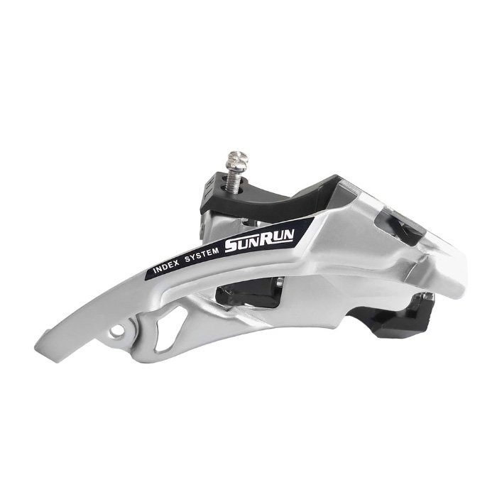 Câmbio Dianteiro Sunrun Dual Pull Index 31.8mm/34.9mm 9/27 Marchas