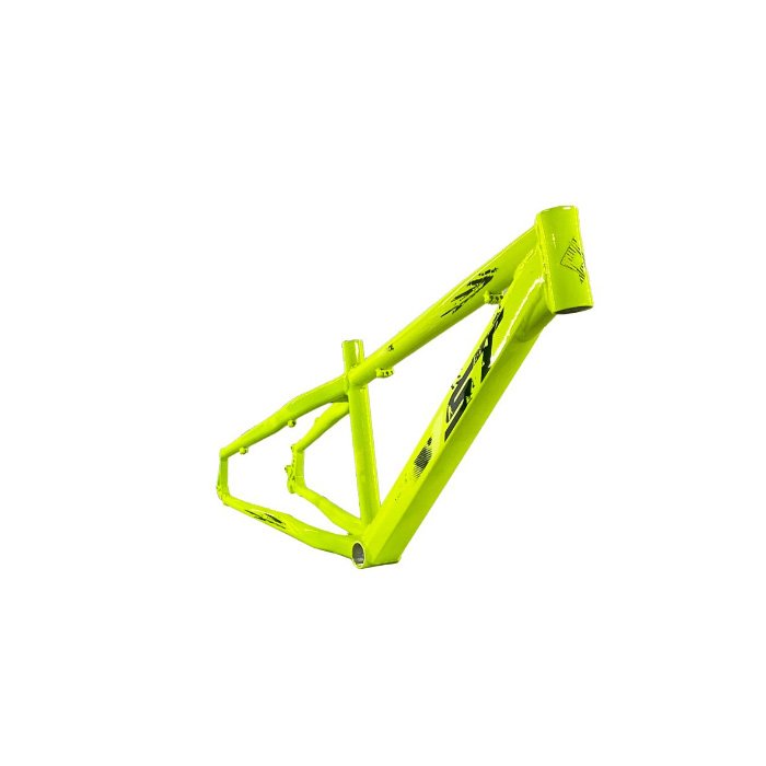 Quadro de Bicicileta Freeride Aro 26 First 1ST Amarelo Neon